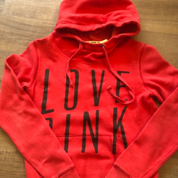 PINK Victoria's Secret Tops - Pink hoodie NEW ADD SOLD❤️❤️